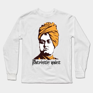 Swami Vivekananda The Patriotic Saint India Long Sleeve T-Shirt